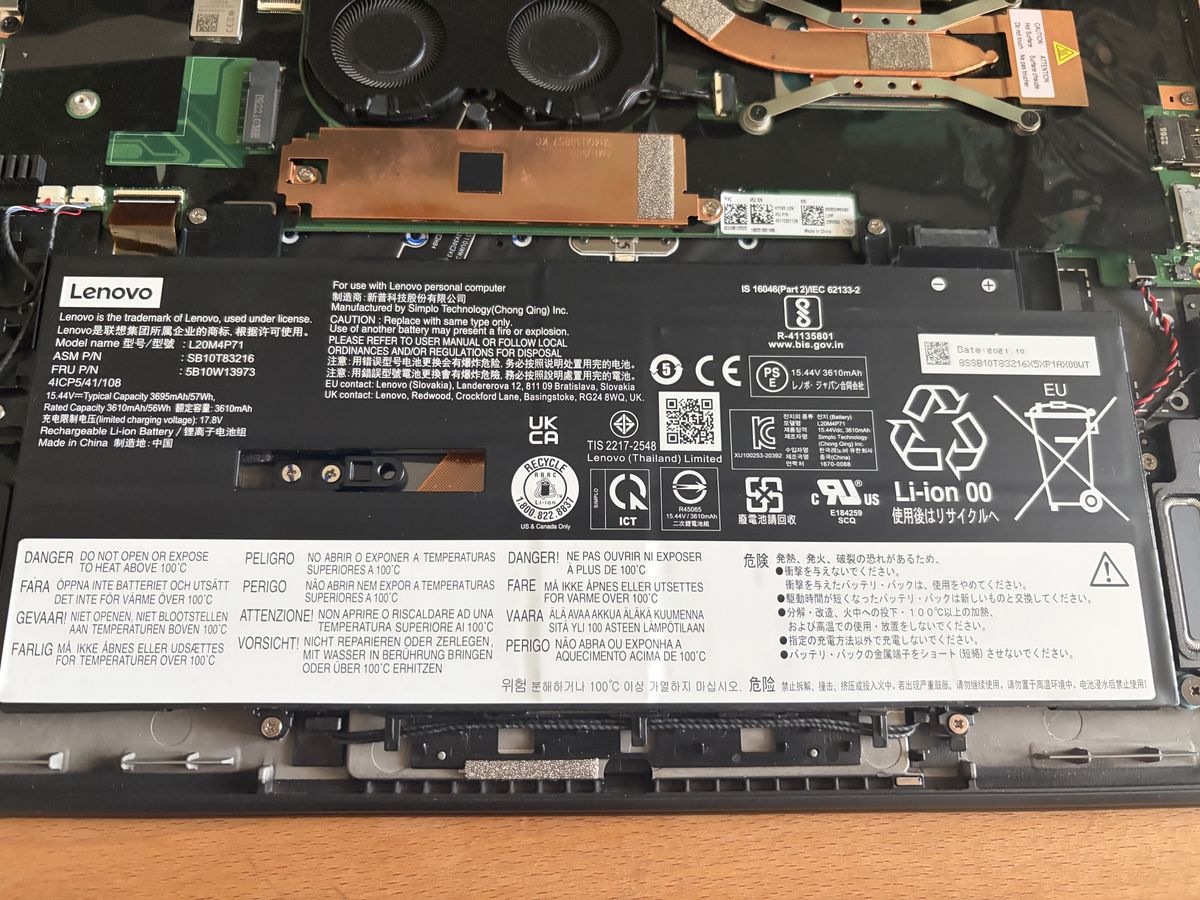 Thinkpad x1 carbon internals