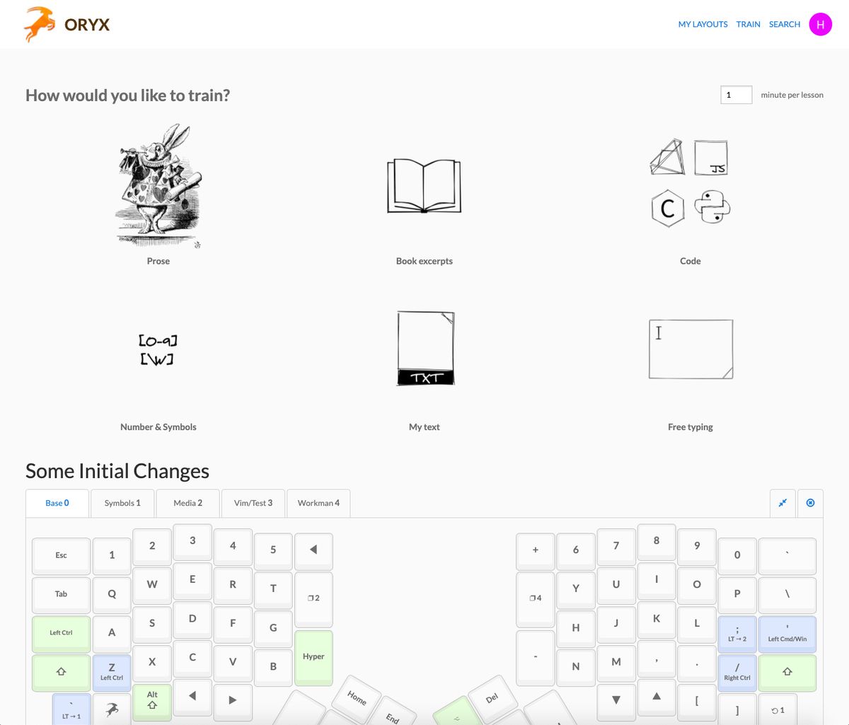 Oryx Training Tool