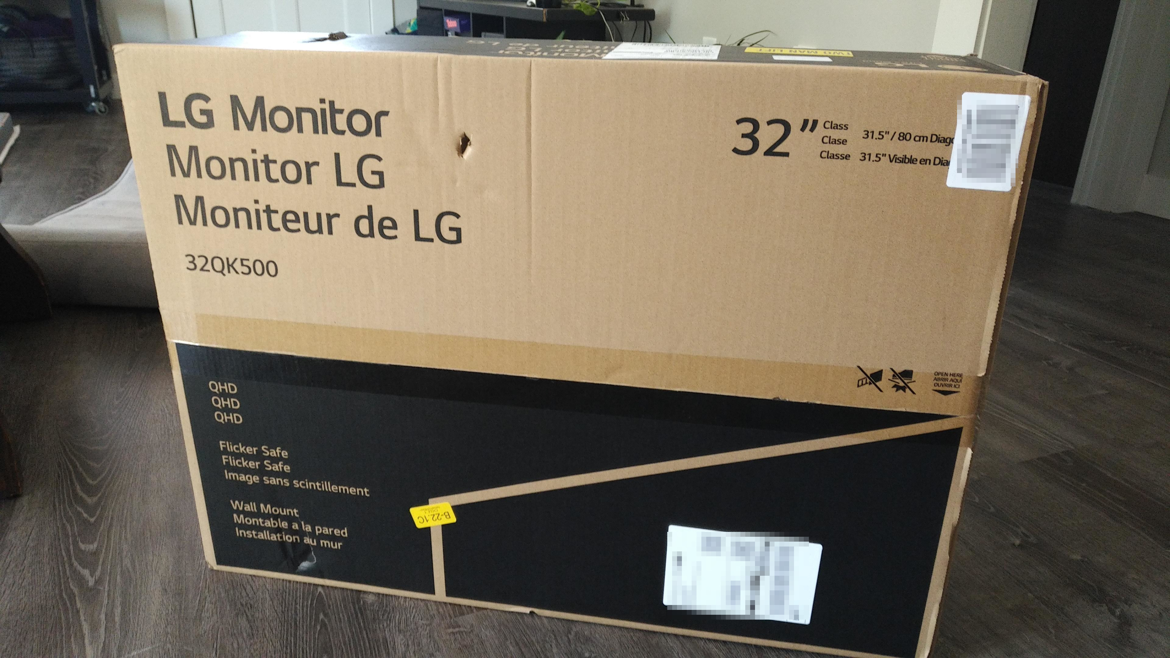 New monitor box