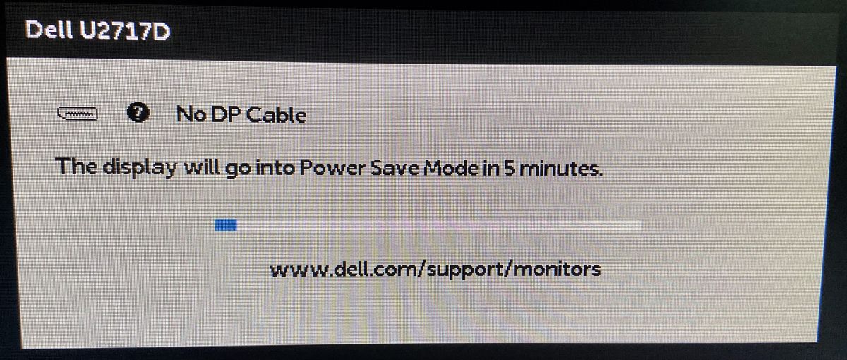 Displays would not connect