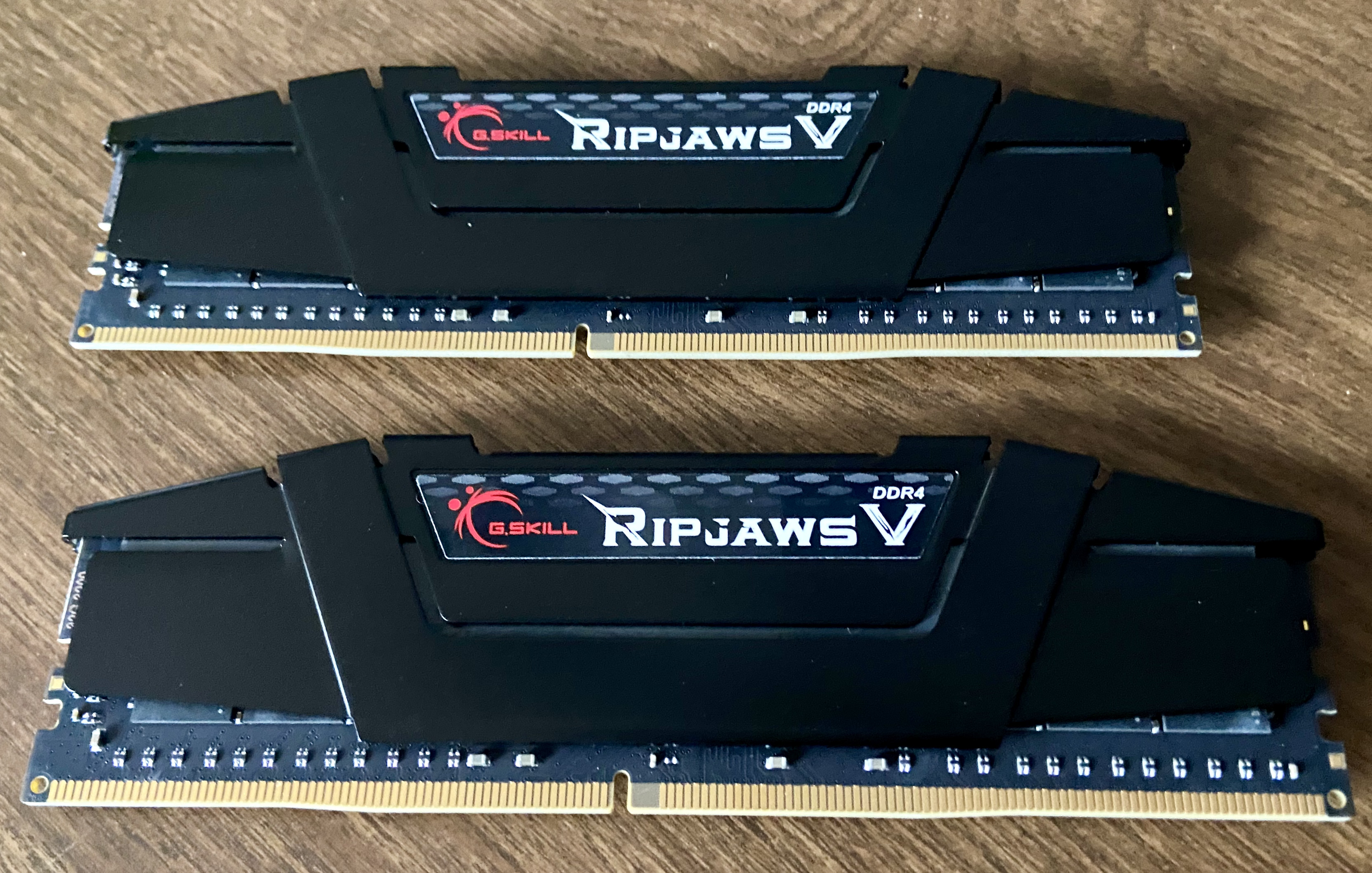 Two 32GB sticks of DDR4 3200 ram in