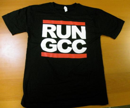 Run GCC tshirt I saw