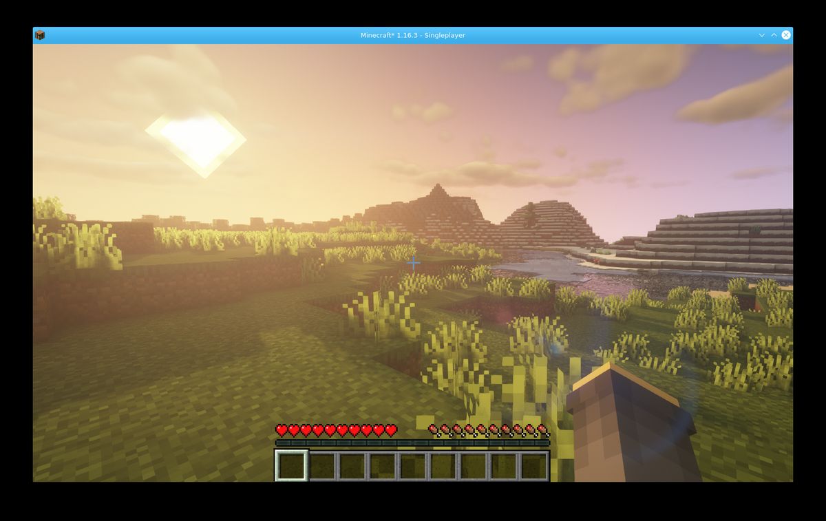 Minecraft with Shaders