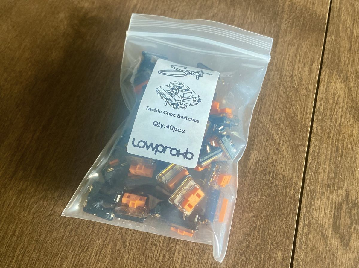 The package of choc sunset switches