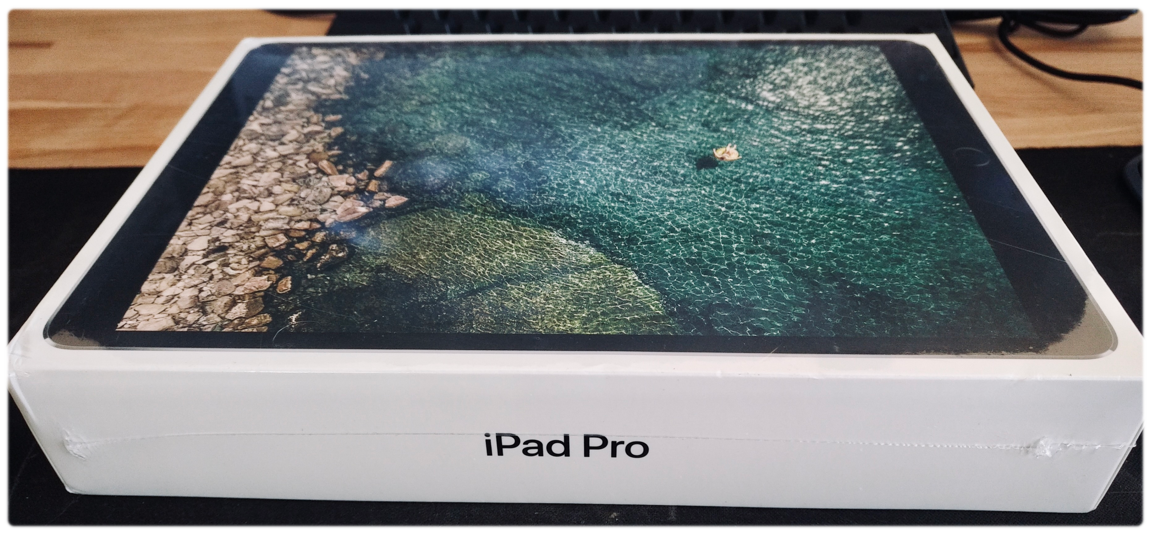 The box of my 10.5 iPad Pro