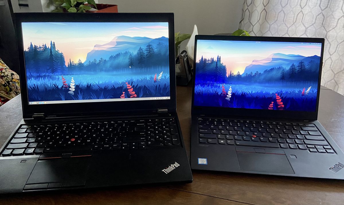 The p50 and x1 carbon side by side